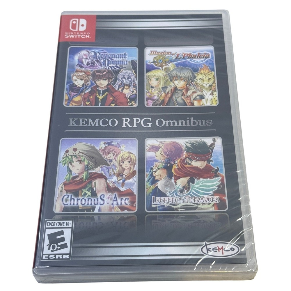 Kemco RPG Omnibus Nintendo Switch 4-in-1 Collection New Sealed ESRB Version
